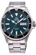 Automatyczny zegarek męski Orient RA-AA0004E Kamasu Mako III Sapphire crystal stainless steel automatic divers #039 s watch men #039 s green tanie tanio 20Bar SPORT Do nurkowania Samoczynny naciąg ES (pochodzenie) Mechaniczne zegarki na rękę