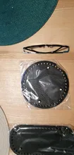 Planta de cuero redondo de alta calidad con agujeros, remache para tejer, bolso de mano, bolso de hombro tipo bandolera, accesorios, 5 tipos