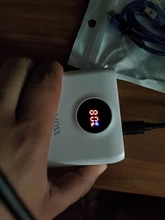 ROMOSS-cargador tipo batería externa portátil para teléfonos y tabletas, cargador tipo batería externa de 20000mAh, carga rápida PD 3,0 con pantalla LED