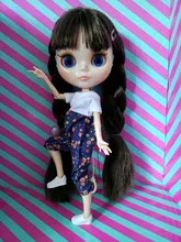 Blyth Doll Makeup Hand-Set Face-Joint-Body Icy Dbs White Skin Fashion with 1/6 1/6