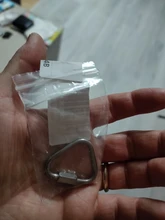 Mosquetón triangular de acero inoxidable, 1 Uds., gancho de broche, hebilla, cierre de tornillo