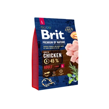 

Brit 15 kg premium by nature adult l d/adult dogs large breed-1 pc