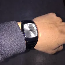 Reloj de cuarzo japonés para hombre, resistente al agua, de negocios, masculino