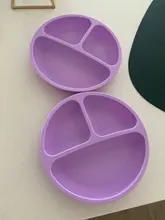 Platos de silicona con ventosa para Bebé y Niño, vajilla de placa frontal con sonrisa para bebé, juego de vajilla para bebé