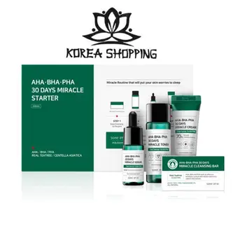 

Набор для проблемной кожи с кислотами Some By Mi AHA-BHA-PHA 30 Days. 100% оригинал. Корейская косметика.