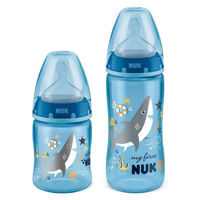 My First Nuk Blue Baby Boy 0 to 6 And 6 + Months 150 and 300ml