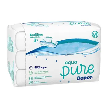 

DODOT PURE 99% Water Wet Wipes 144 PCs
