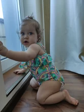 Bañador de unicornio para niñas de 1 a 7 años, traje de baño de una pieza con arcoíris, ropa de playa, 9044