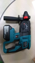 Hammer-Drill Electric-Hammer Cordless Battery--Case Rechargeable Rotary 18V Without