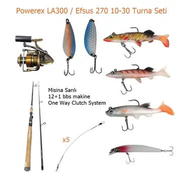 

Powerex LA3000 / Efsus 270 cm 10-30G Pike Set