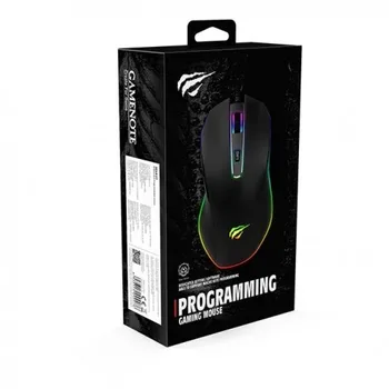 

GAMING MOUSE PROGRAMMABLE RGB 7 BUTTONS 7000DPI HAVIT