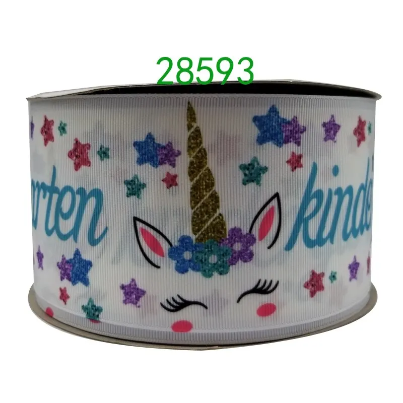 50 ярдов мультфильм напечатанный grosgrain ленты 27987