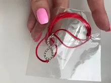 Las mujeres de Color de plata de diamantes de imitación Digital 8 infinito encanto trenza pulseras hombres pulseras hilo rojo pulsera para niño niñas niños de los Amantes regalo