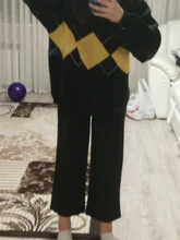 Pantalones de chándal para mujer, ropa de calle, moda de verano, estilo coreano, pierna ancha, Harajuku, holgado, negro, cintura alta, Vintage, 2020