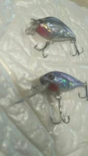 WLure-buzo de agua profundo ligero, 7g, 5cm, 3-4 metros, bamboleante, recubrimiento epoxi, anzuelos triples, señuelo, Crankbait C549