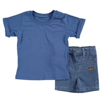 

ebebek Overdo Cactus Embroidered Short Sleeve Baby T-shirt Set