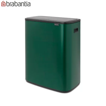 

Бак мусорный Brabantia "Touch Bin Bo" 2х30л, зеленая сосна, 304224