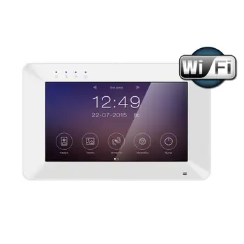 

Видеодомофон Tantos Rocky Wi-Fi. Экран 7”, CVBS, WiFi, microSD, детектор на 1 канал, 2 панели, 2 камеры, 4 мониторa, внутрен. БП