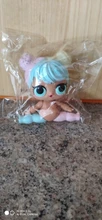 6 muñecas + 6 prendas + 6 zapatos + 6 botellas + 6 accesorios conjuntos aleatorios L.O.L. ¡Sorpresa! Muñeca LOL de 8cm, juguete para regalo