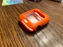 Funda de silicona suave para Apple Watch 3 2 1 42MM 38MM cubierta de la cubierta de protección completa para iWatch 4 5 6 SE 40MM 44MM parachoques