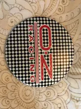 Tapacubos de centro de rueda de coche de carreras, insignia de reajuste para cubiertas de rueda de coche, pegatinas decorativas, accesorios, 60mm, 4 Uds.