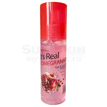 

Facial Gel spray with pomegranate extract farmstay its real pomegranate gel mist