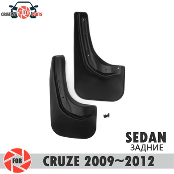

Car mud flaps for Chevrolet Cruze sedan 2009~2012 mudflaps splash guards mud rear mudguards fender car accessories dirt protect