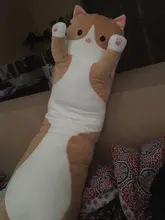 Cushion Doll Plush-Toys Sleeping-Pillow Gift Animal Stuffed Office-Break Cat Cute Creative