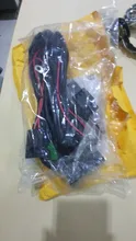YUNPICAR-Lámpara de luz antiniebla H11 881 H9, arnés de cableado, Conector de cable con relé de 40A y Kits de interruptor de encendido/apagado, apto para lámpara de trabajo LED