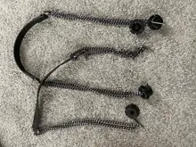 Asas planas de cuero sintético para bolso, accesorios de bolso, 1 par