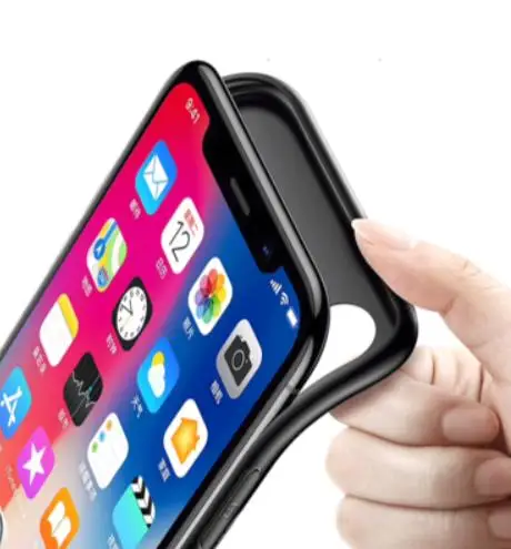Внешний аккумулятор Baseus Plaid Backpack Power Bank Case 3500MAH For iPhone X черный