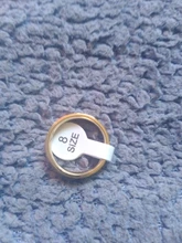 Anillos de acero de titanio para parejas, diseño de onda dorada, boda, infinito, regalos de joyería de compromiso para hombres y mujeres