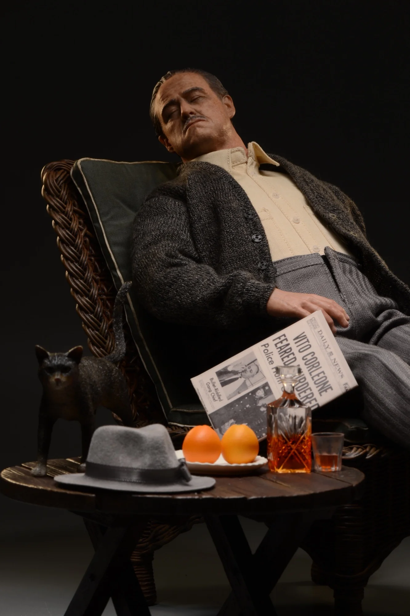DAMTOYS DMS033 1/6 男性 Godfather ゴッドファーザー DAMTOYS DMS033 The Godfather Vito Corleone 1/6 Collectible
