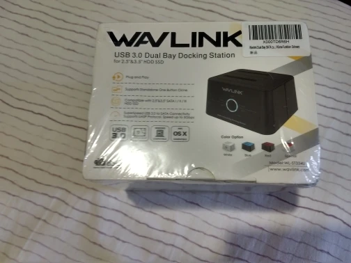 Wavlink Dual Bay SATA to USB3.0 External Hard Drive Docking Station for 2.5/3.5inch HDD/SSD Offline Clone/Backup/UASP Functions reviews №1 38726