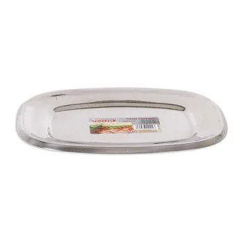 

Serving Platter Privilege Stainless steel Rectangular (26,2 x 18,5 cm)