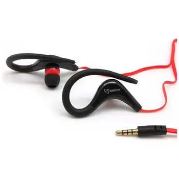 

ICSB-EP338BK-Stereo Audio earphones 3.5 ''with microphone NeroSBOX5.56