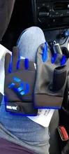 Daiwa-guantes de pesca resistentes al agua, 3 dedos cortados, 4 colores