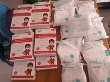 Mascarilla KN95 FFP2 de 5 capas, máscara de protección facial, filtración, antipolvo, anticontaminación, FFP3