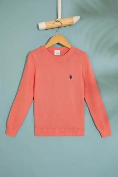 U.S. POLO ASSN. Тонкий свитер для девочки
