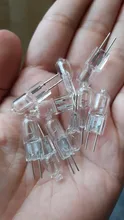 10pcs 12V 5W/10W/20W/35W/50W G4 light bulbs inserted beads crystal lamp Halogen Lamps