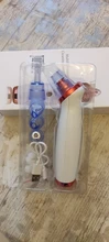 Aparato para limpieza profunda de la piel con espinillas, limpiador con punta de diamante de Zona T para nariz y resto del rostro, para la eliminación de espinillas, succión al vacío
