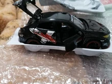 HONDA CIVIC-Coche de juguete de Metal modelo CIVIC TYPE-R para niños, vehículo de juguete de colección con luz de sonido, escala 1:32, regalo de Navidad