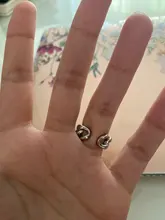 Anillo con forma de cadena chapado en oro, 7mm de ancho, Vintage, gótico, grueso, Midi, joyas antiguas, accesorio