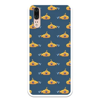 

Stand case costume drawing Submarines WP028 for Huawei P20