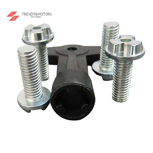 Wheel Centre Cap Screw 22.3 mm Bolts Key Replacement For Renault Clio Megane Dacia 7700422600