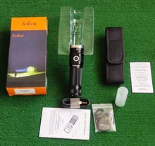 LED Flashlight Power-Indicator Powerful Sofirn SP33V3.0 Usb Rechargeable Cree Xhp50.2