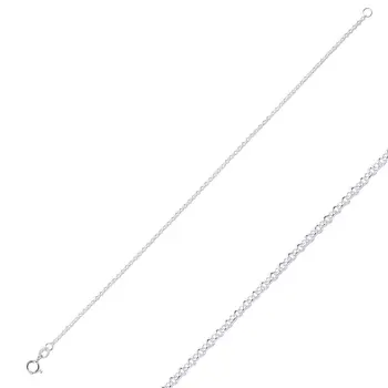 

Angemiel 925 Silver 40 Micron Doç Chain Bracelet