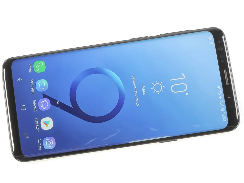 Original Samsung Galaxy S9 G960U G960U1 5.8" 4GB RAM 64GB ROM Octa Core 4G LTE Mobile Phone NFC 12MP Snapdragon 845 CellPhone iphone 8 refurbished