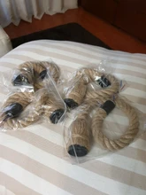 Pendant-Lights Hanging-Lamp Hemp-Rope Attic Vintage Industrial-E27 Retro Living-Room/bar