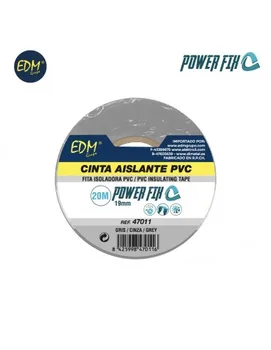 

Insulating tape 20m x 19mm gray EDM